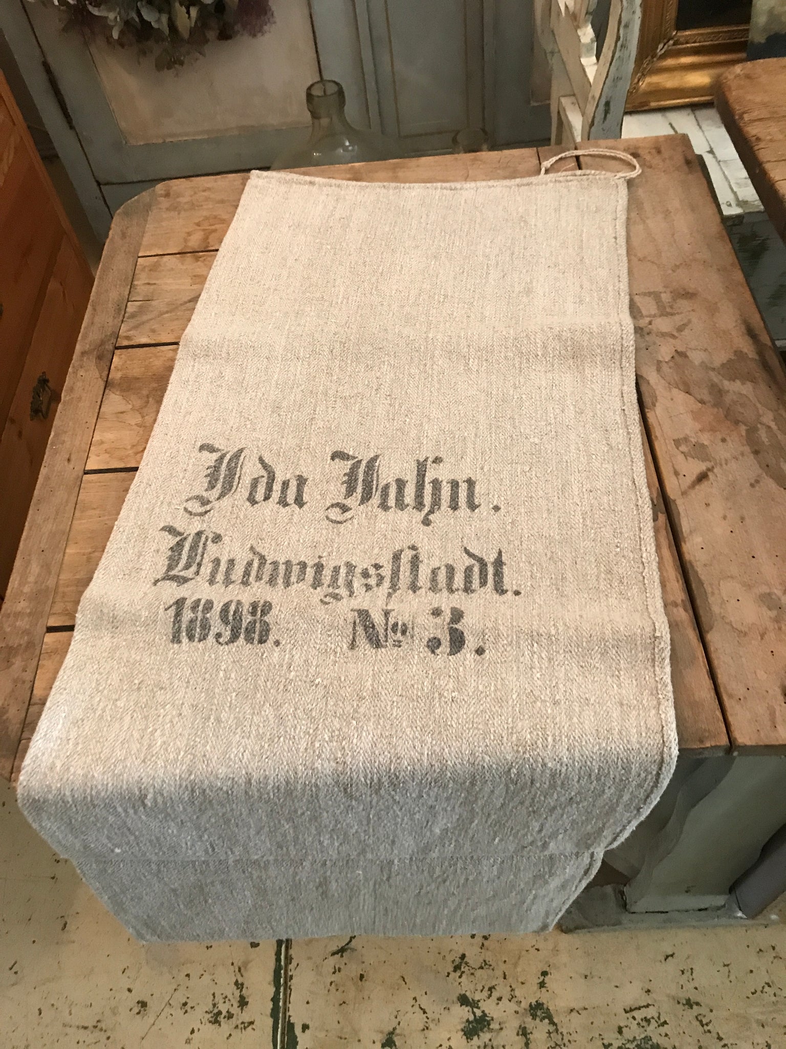 Antique grain sack