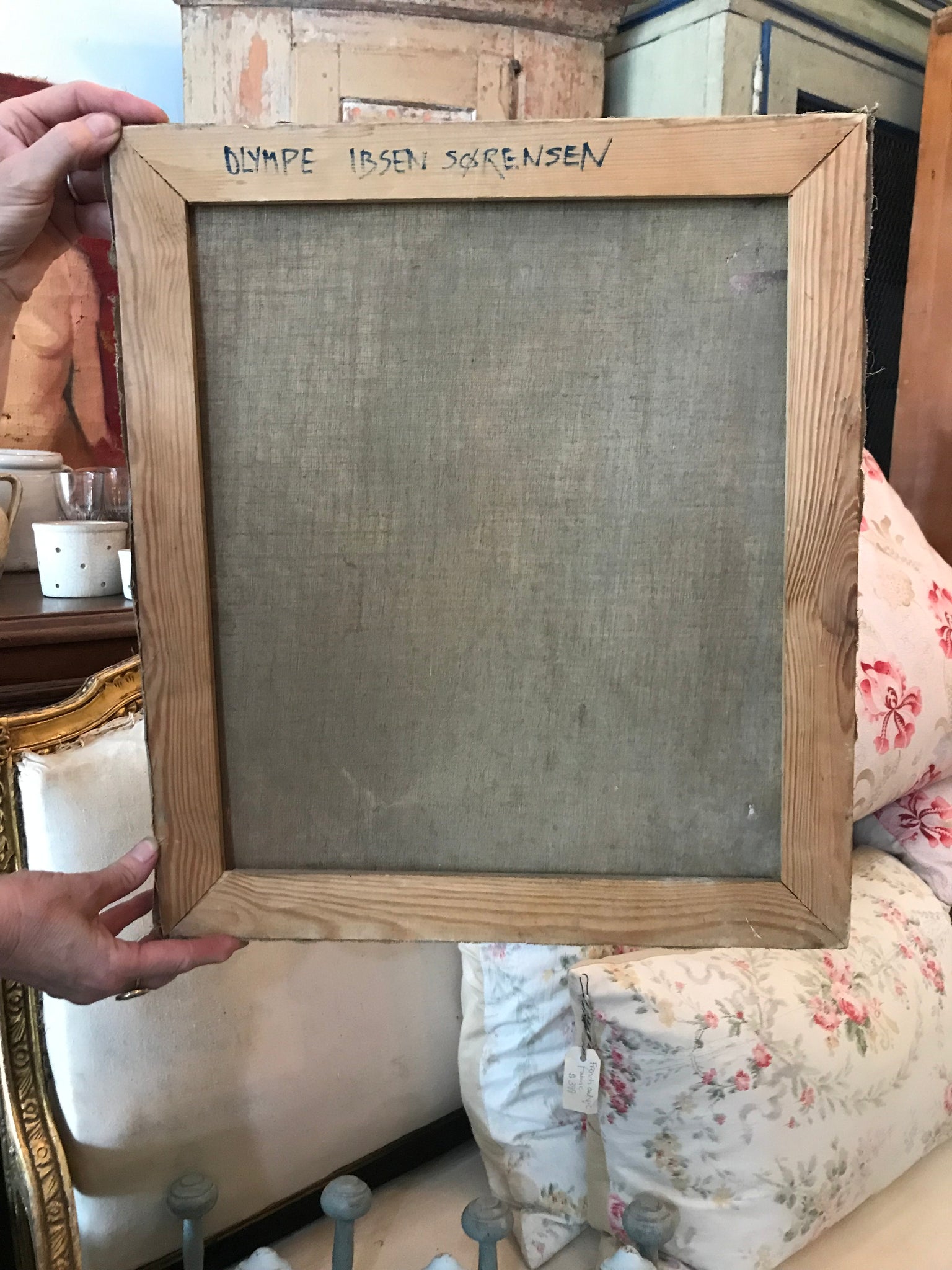 Antique female portrait