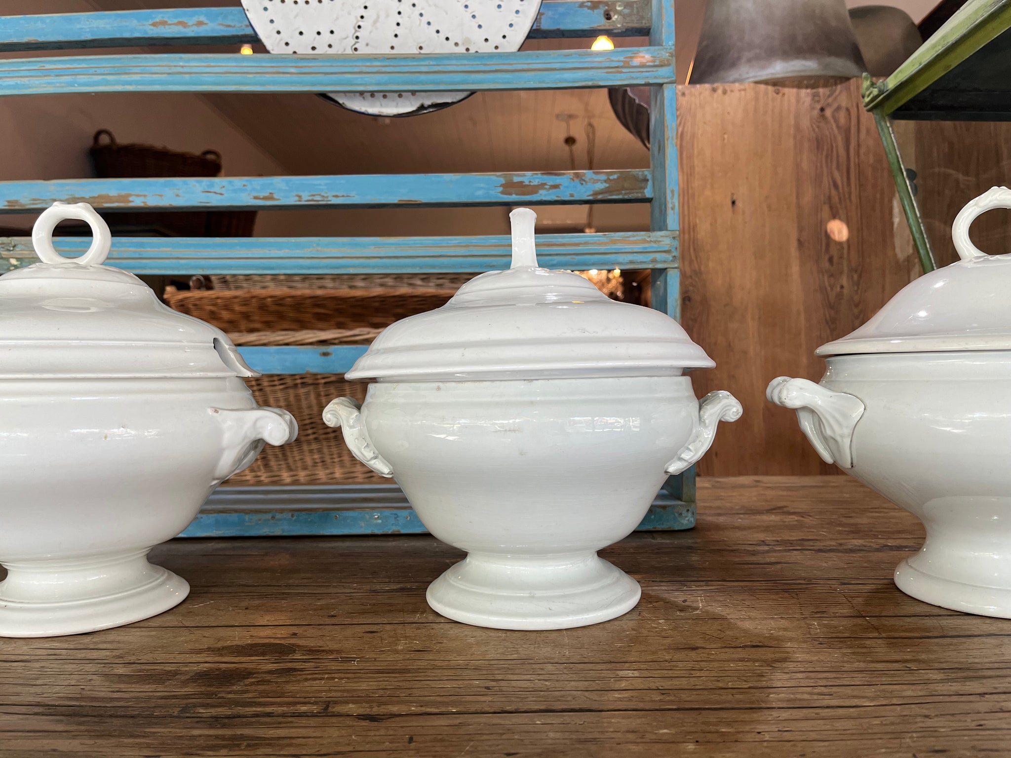 Antique French soup tureen