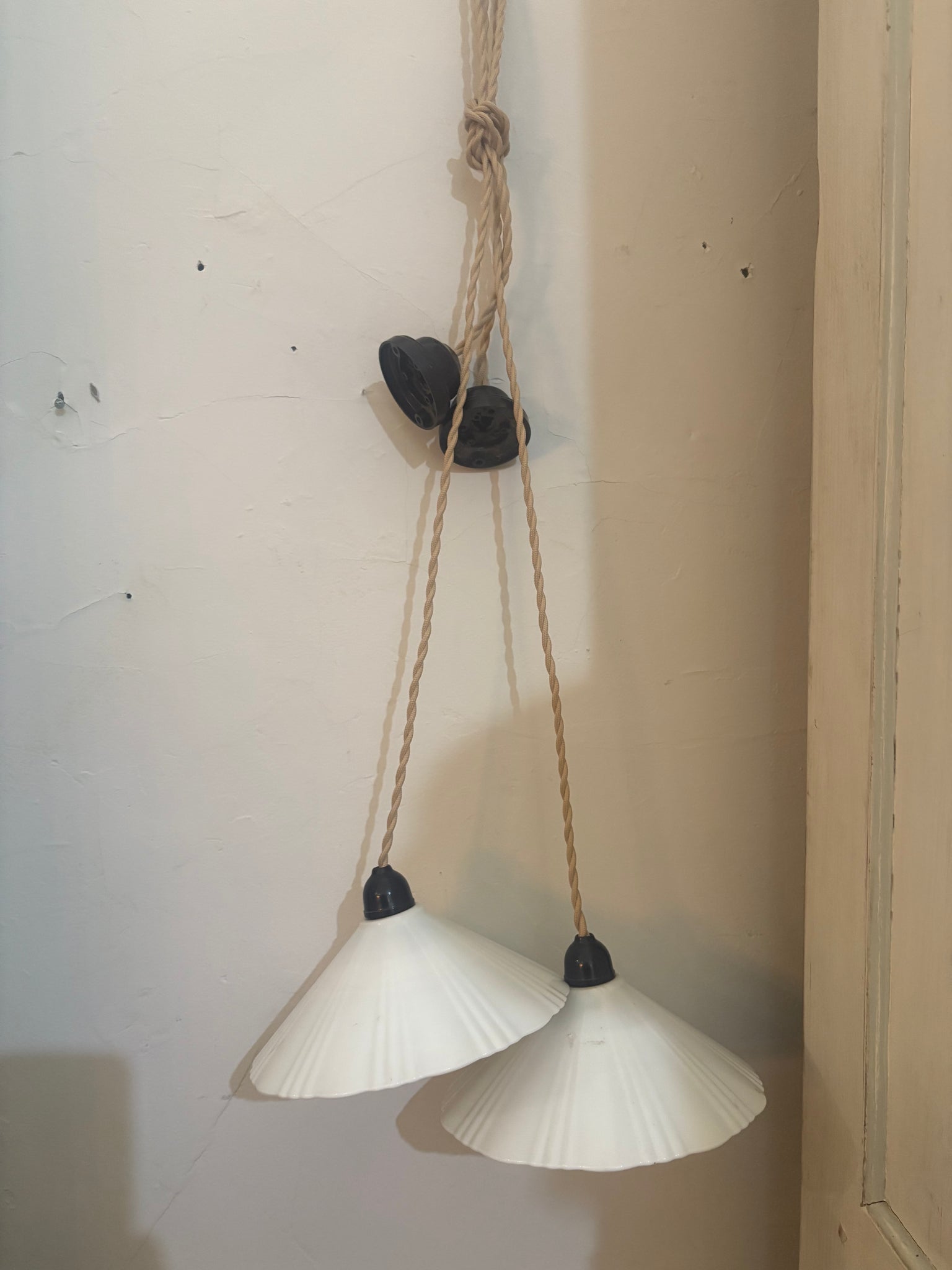 Antique light fitting