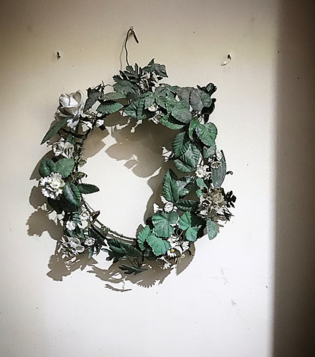 Antique toleware wreath