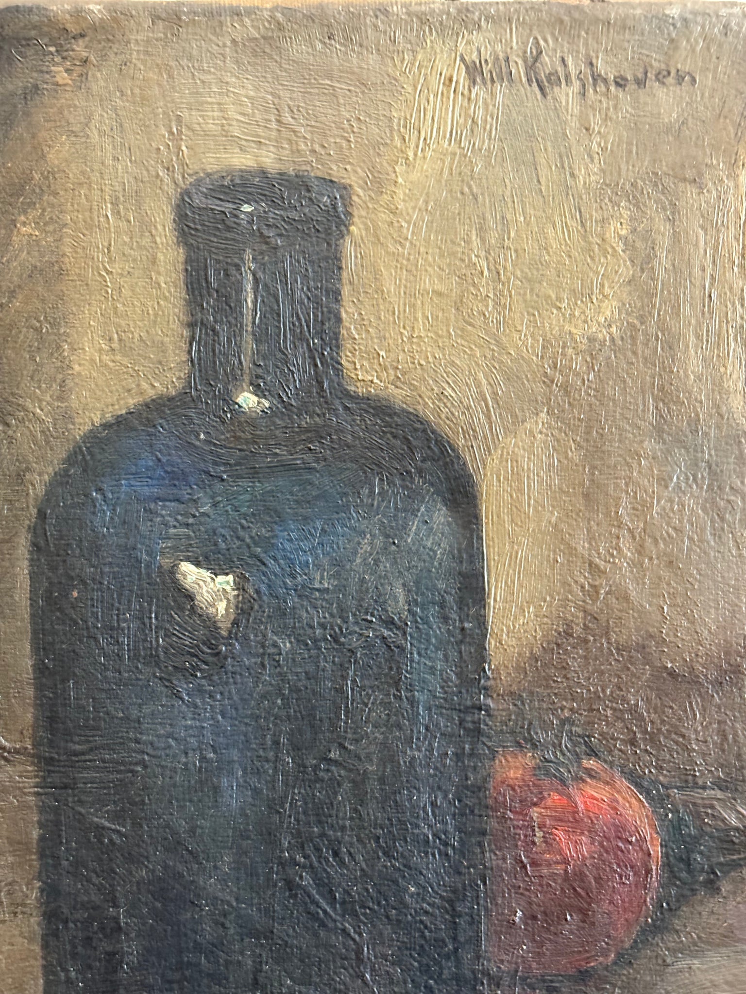 Still life oil painting