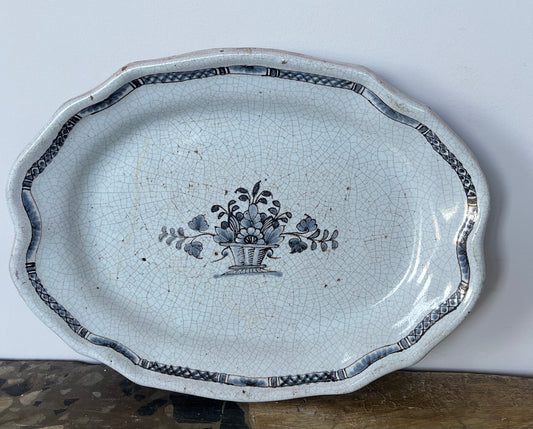 French delft platter