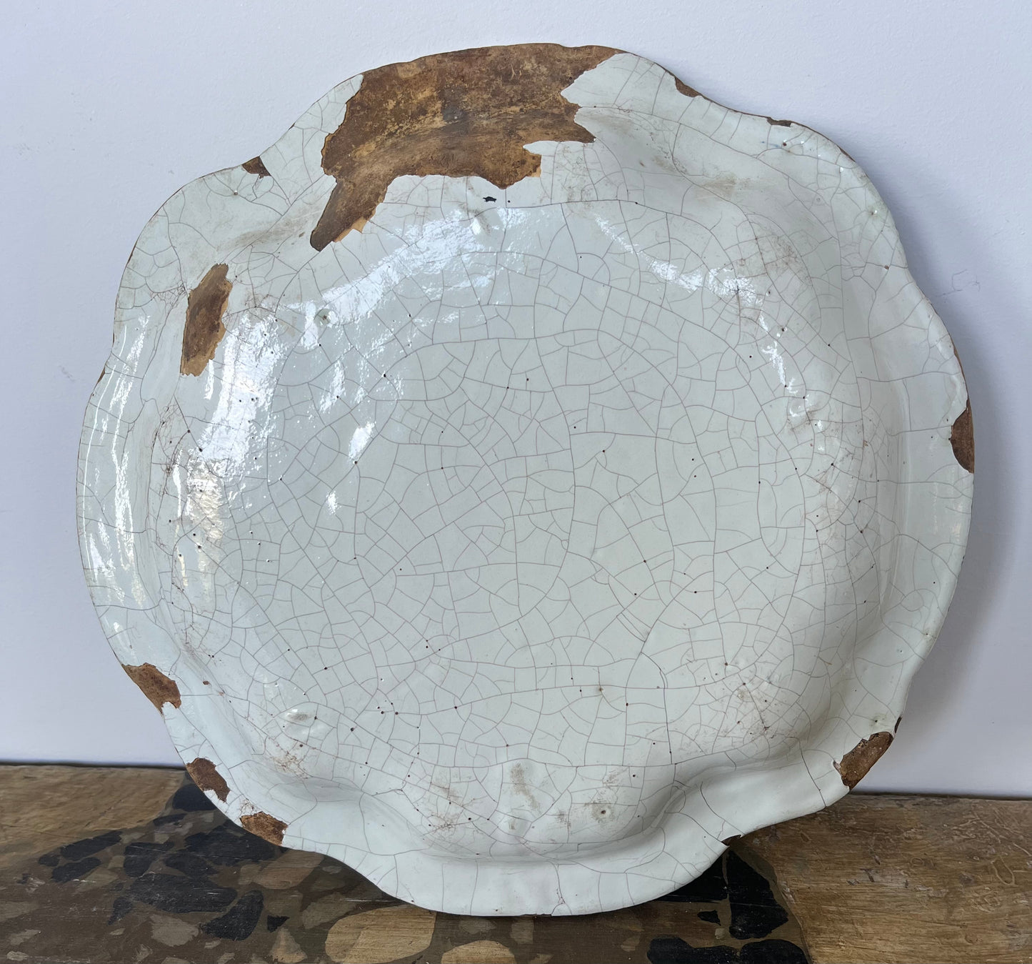 French delft platter