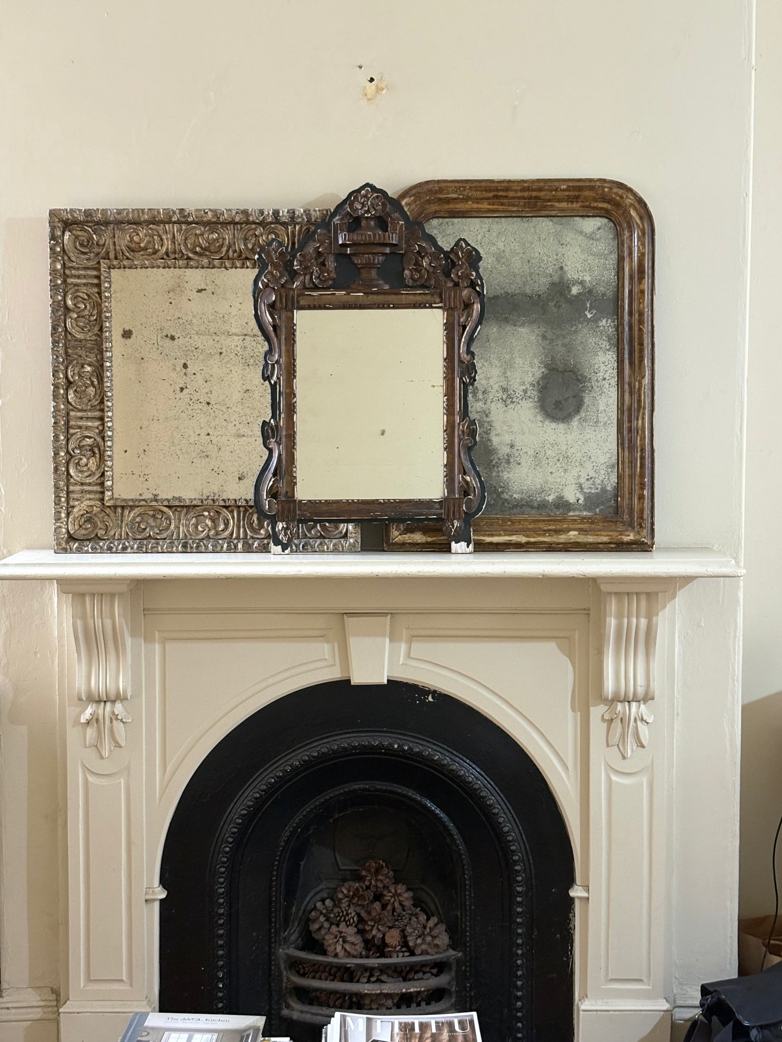 Antique French mirror