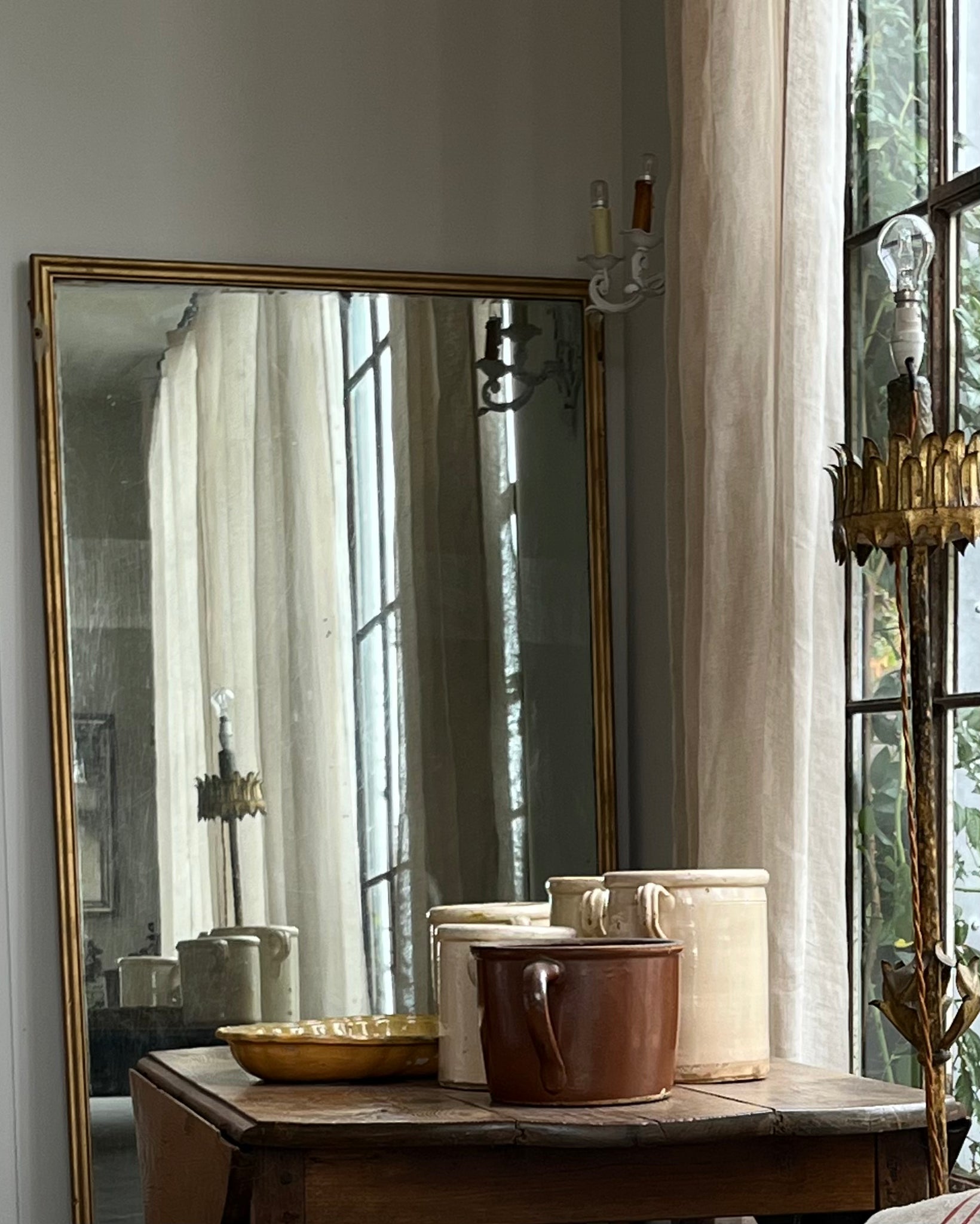 Antique mirror