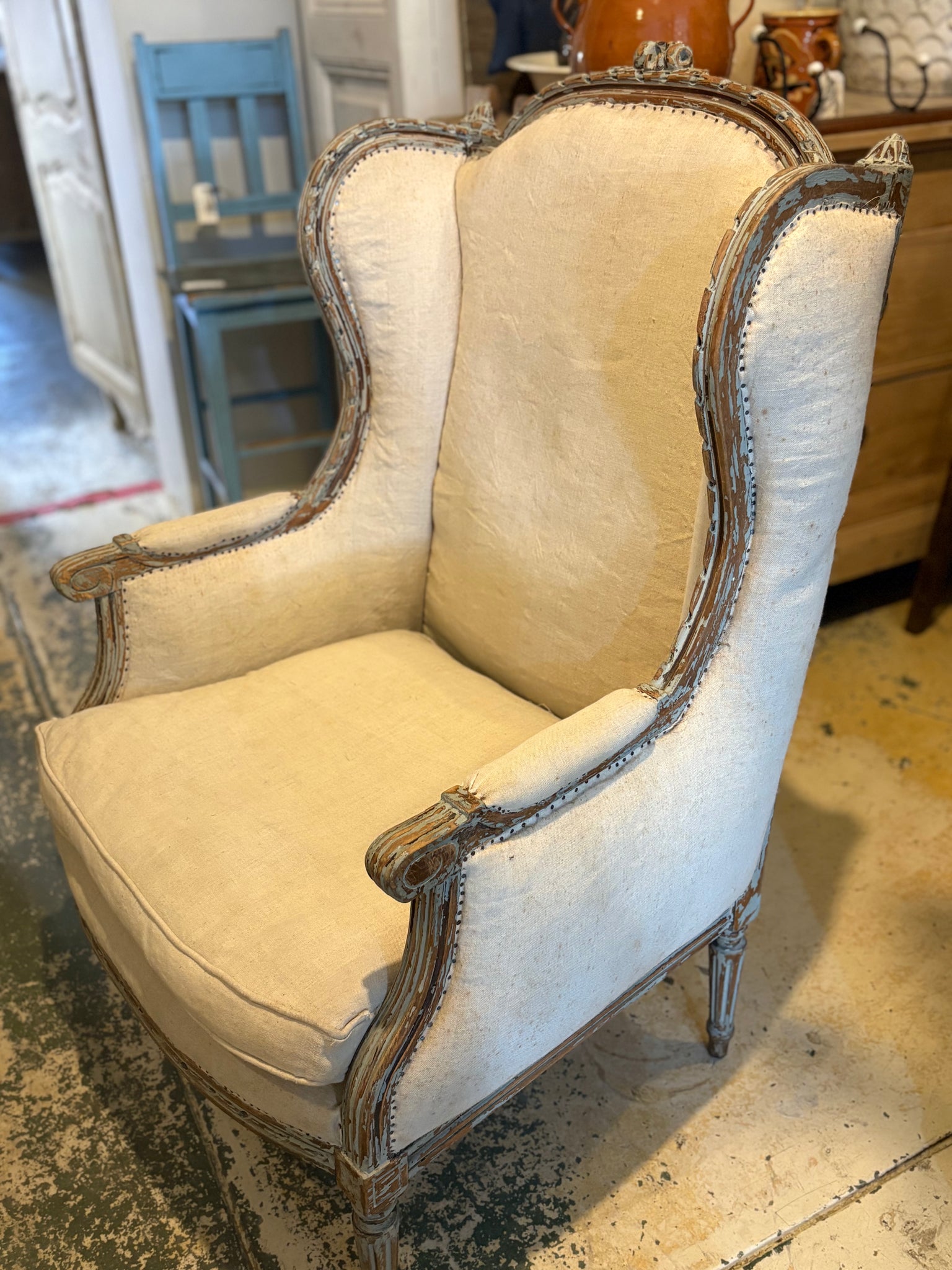 Antique French Armchair