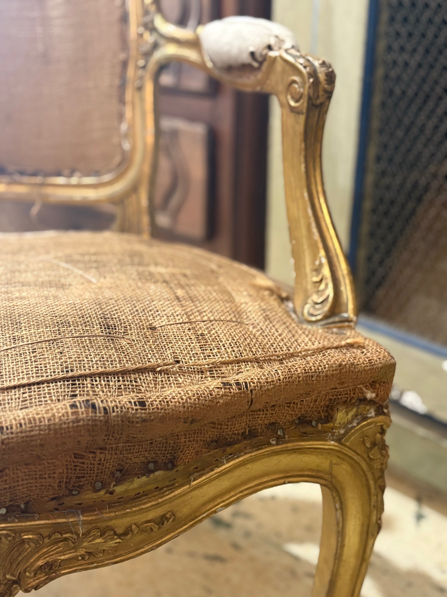 French antique 19th century chair