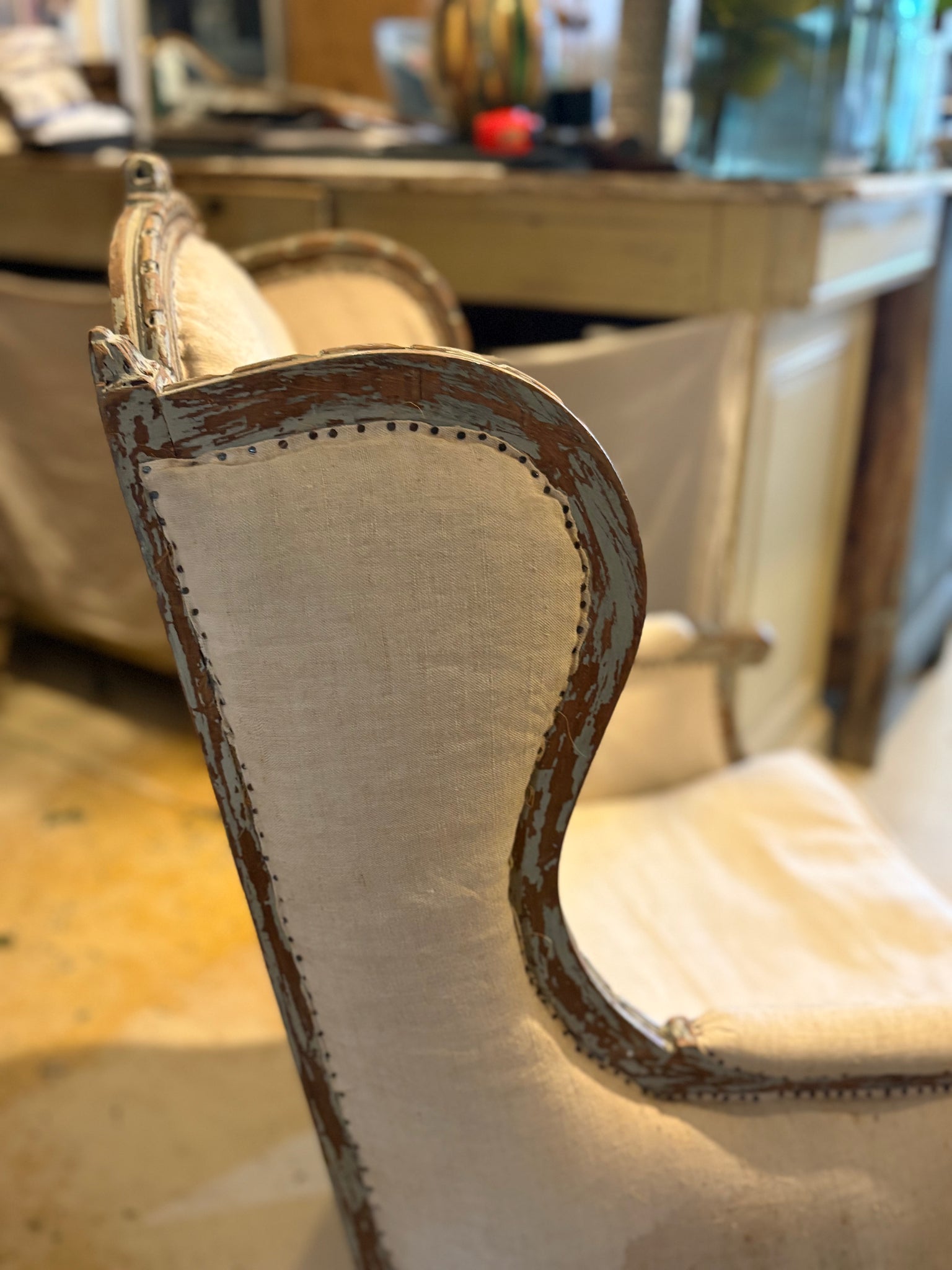 Antique French Armchair