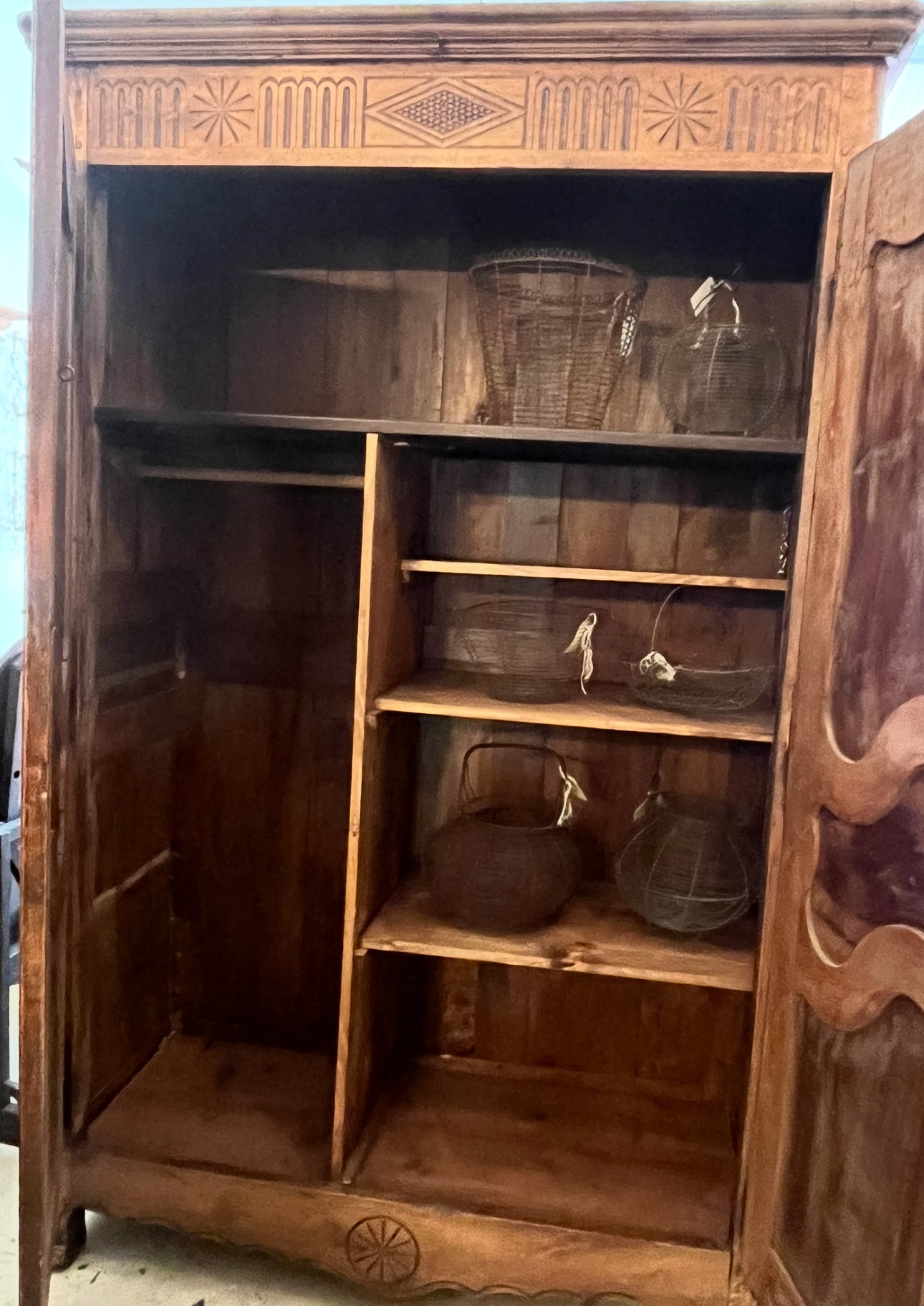 Antique French armoire