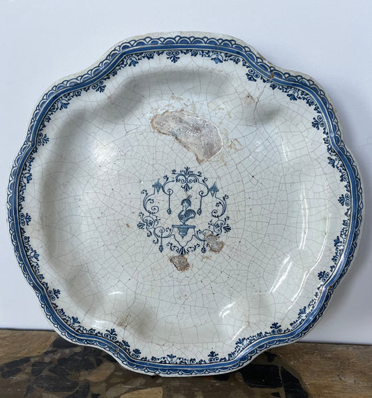 French delft platter