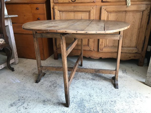 Antique French wine table