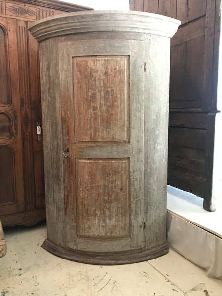 Swedish corner cupboard