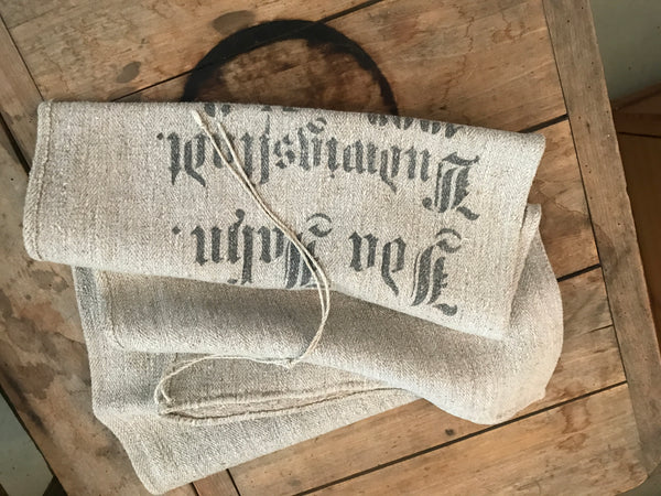 Antique grain sack