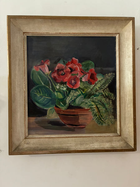 Floral still life oil painting