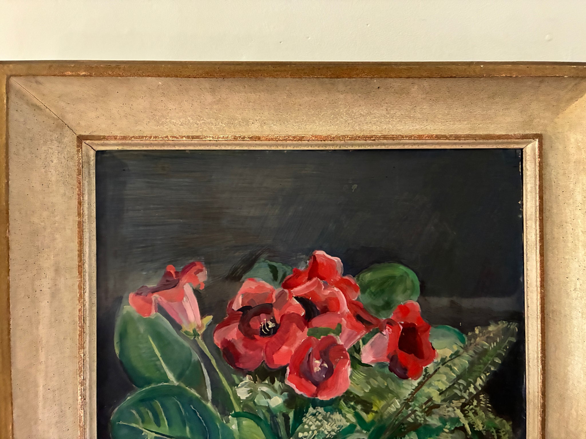 Floral still life oil painting