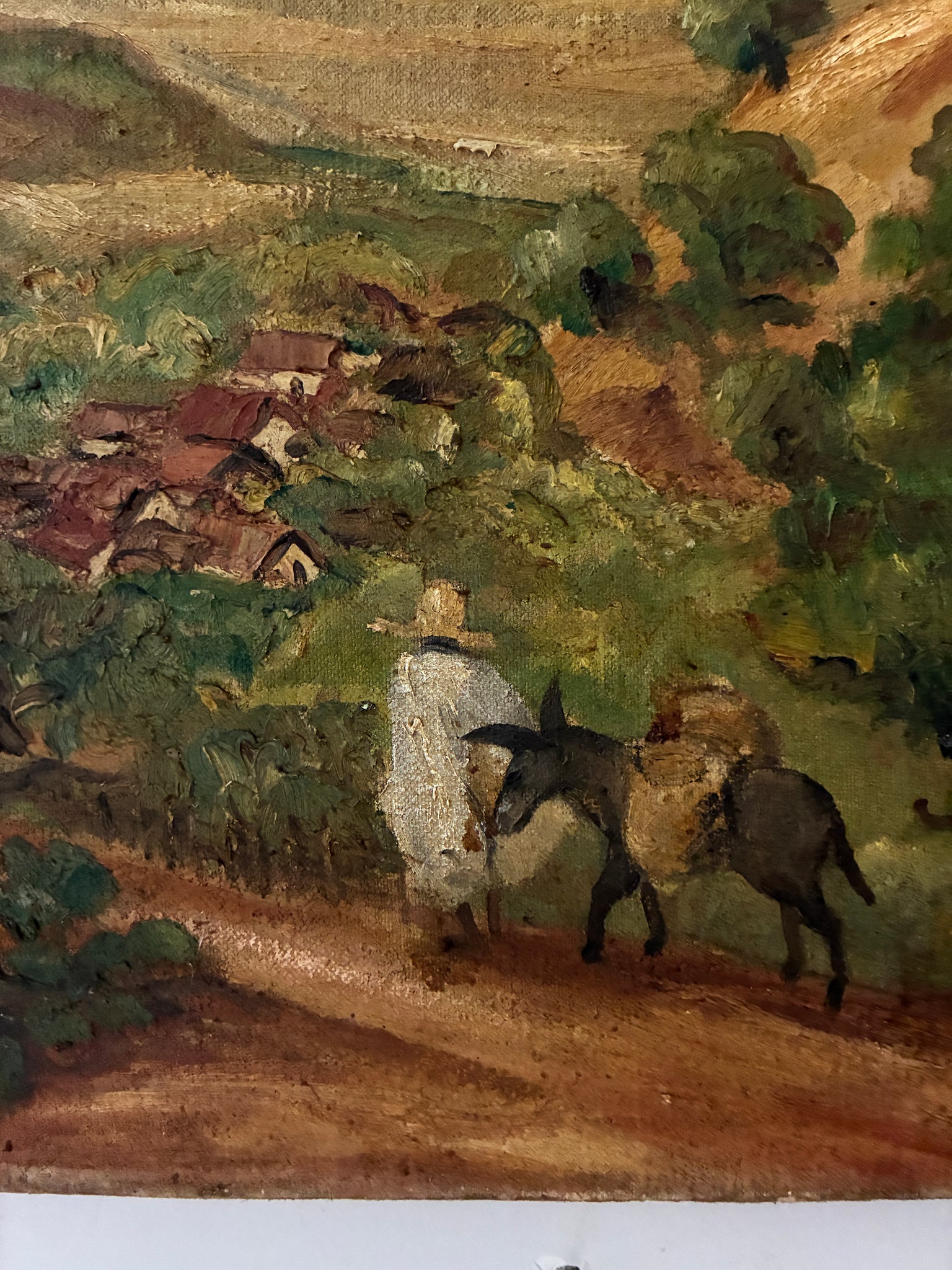 Stunning abstract oil painting