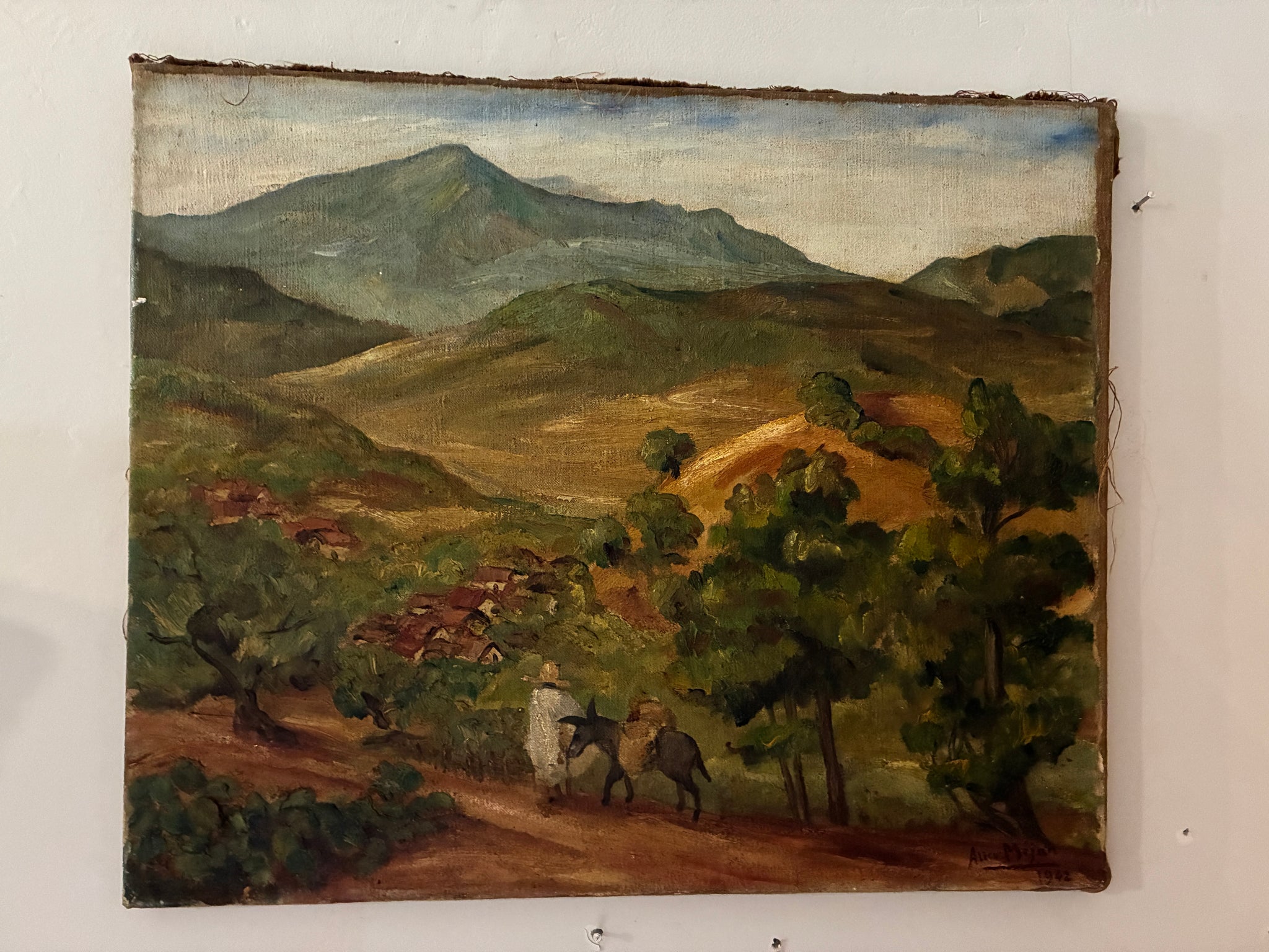 Stunning abstract oil painting