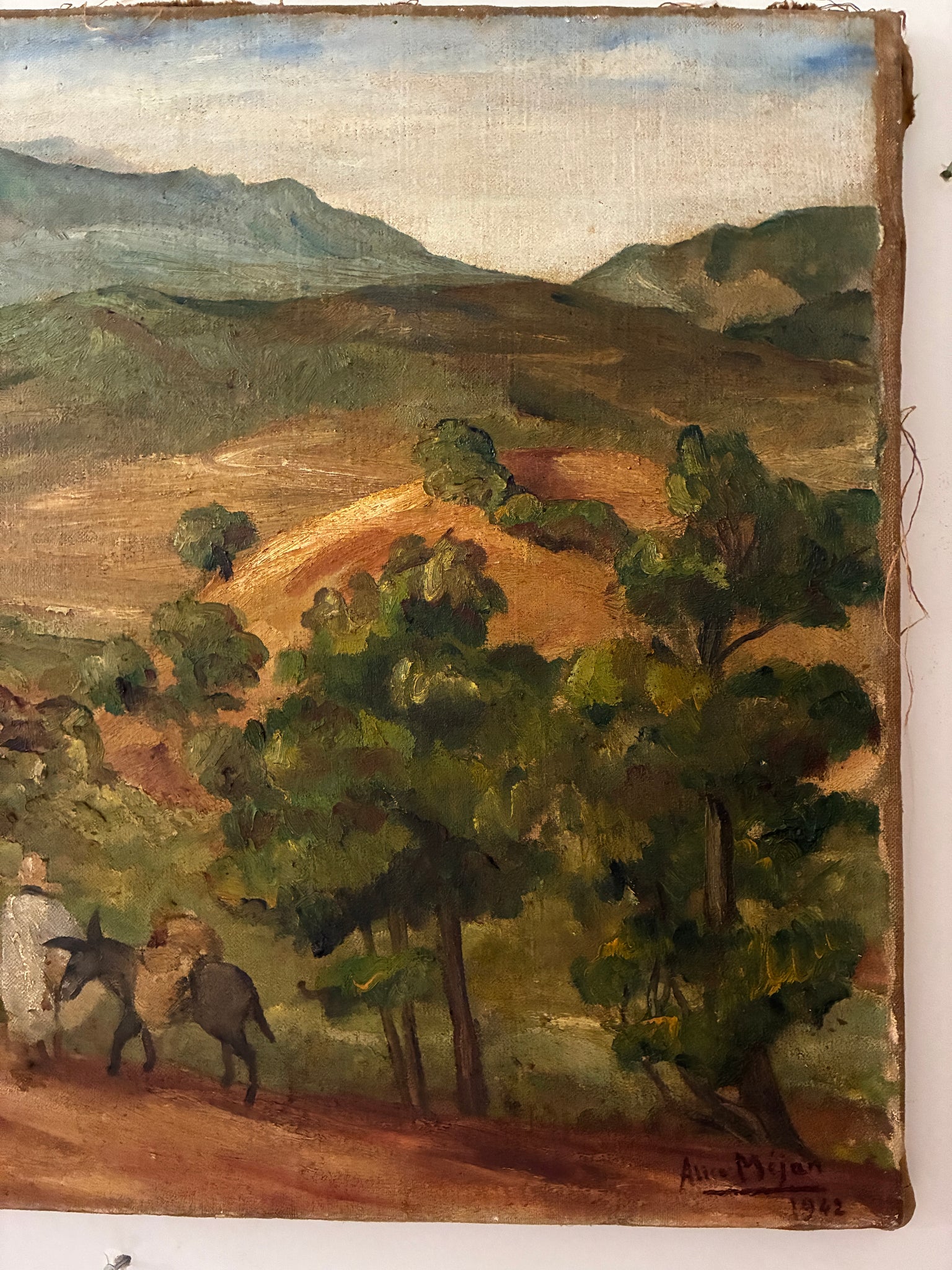 Stunning abstract oil painting