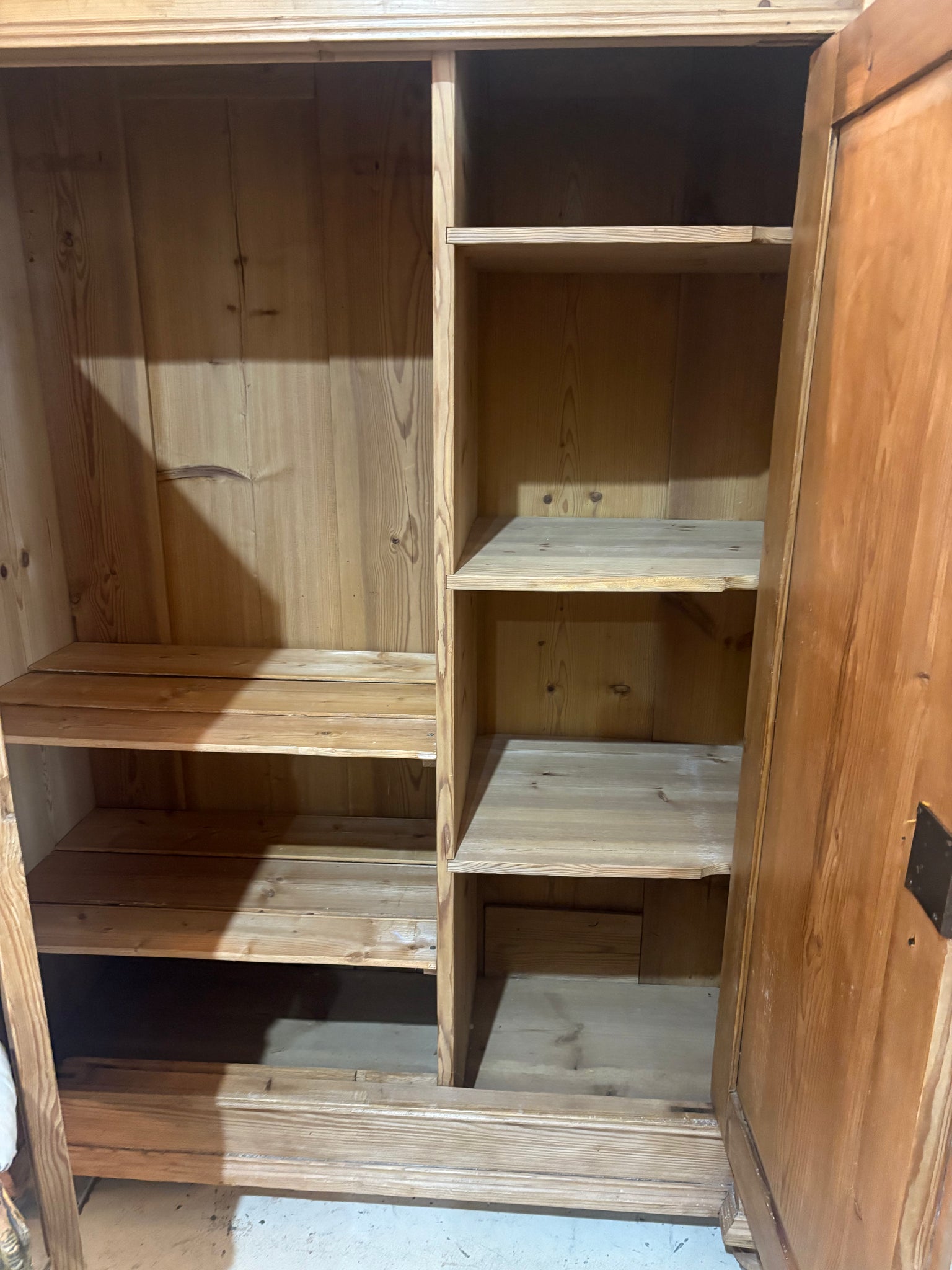European pine cupboard