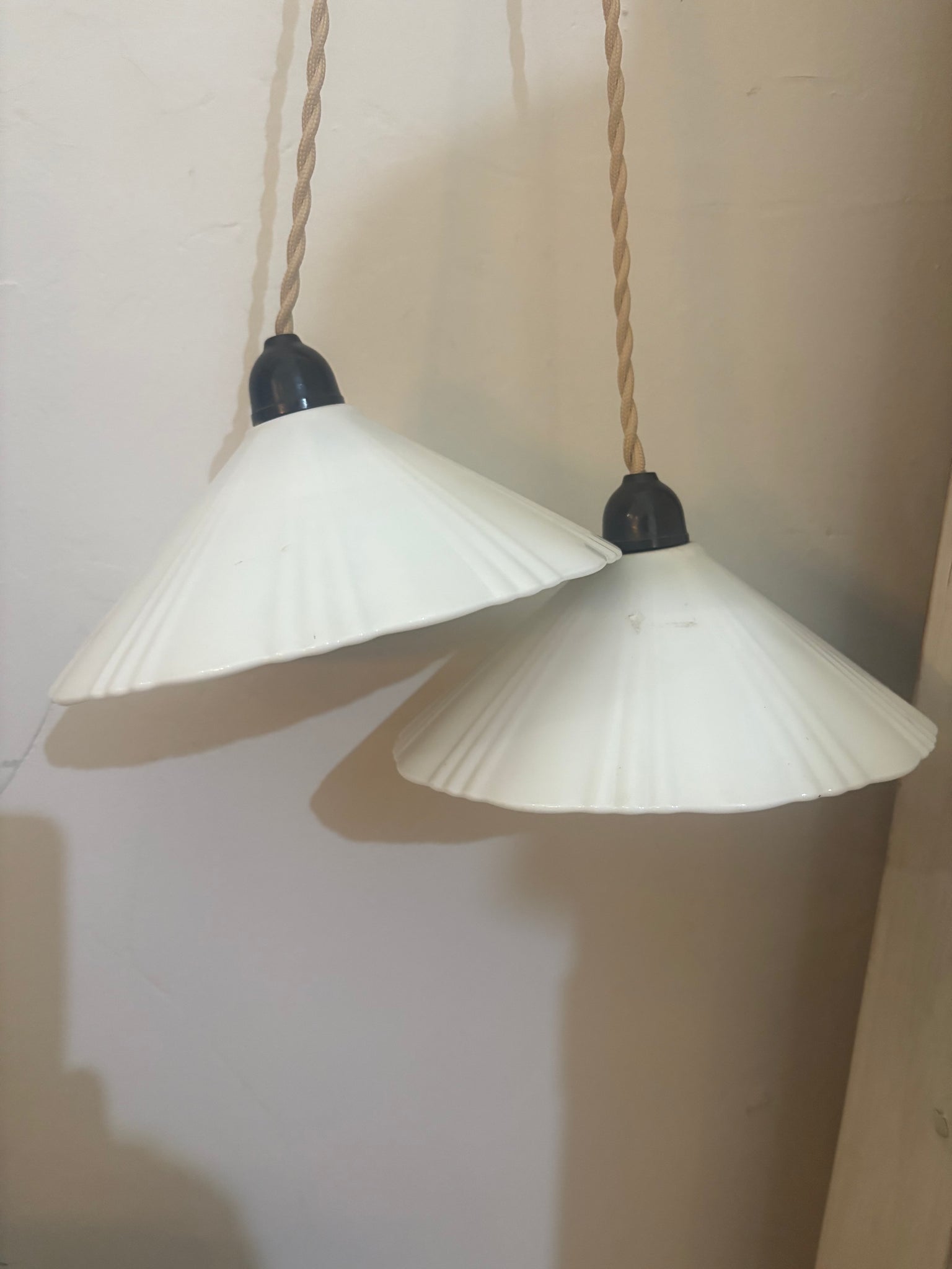 Antique light fitting