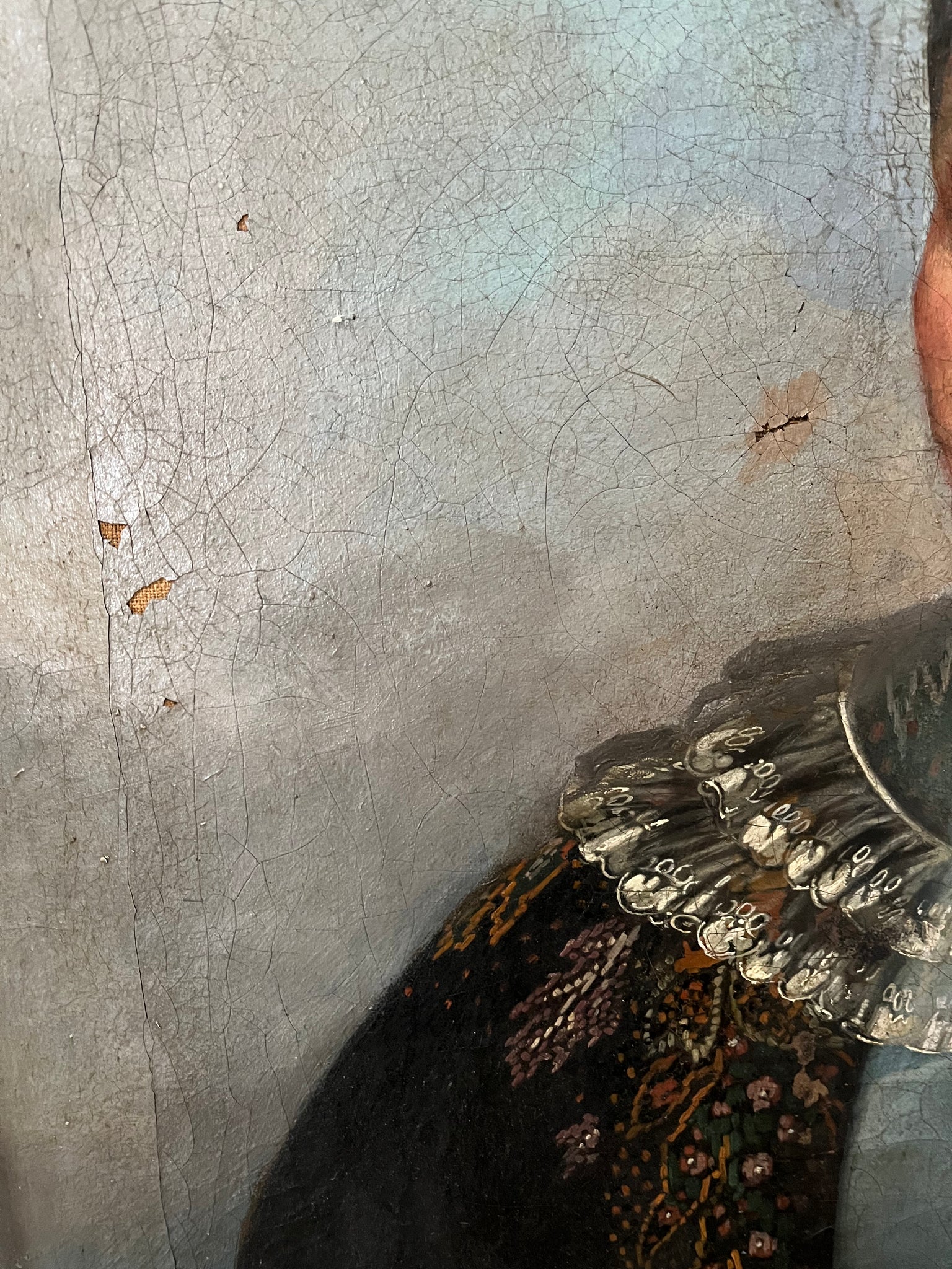 Large antique portrait