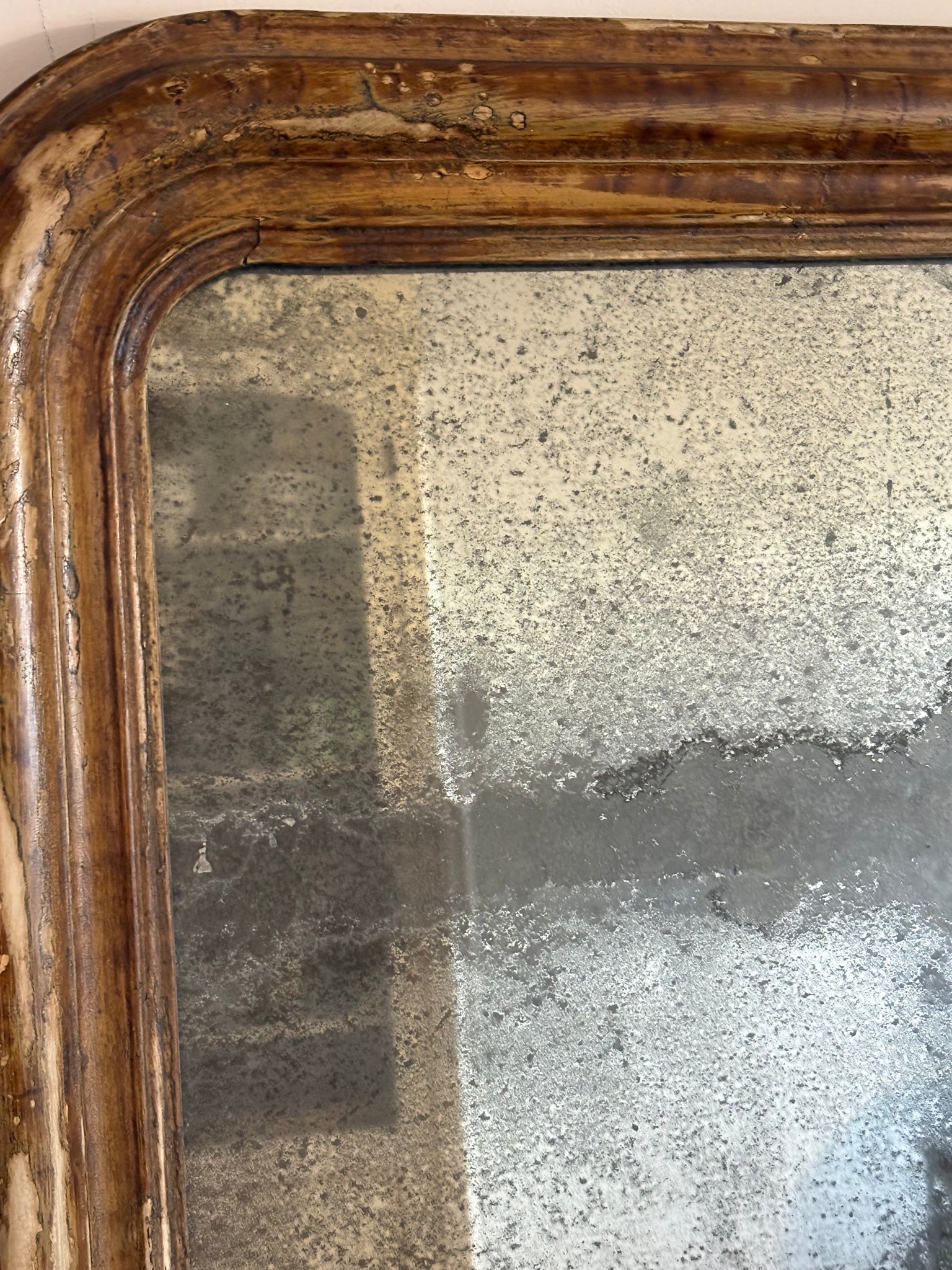 Antique French mirror