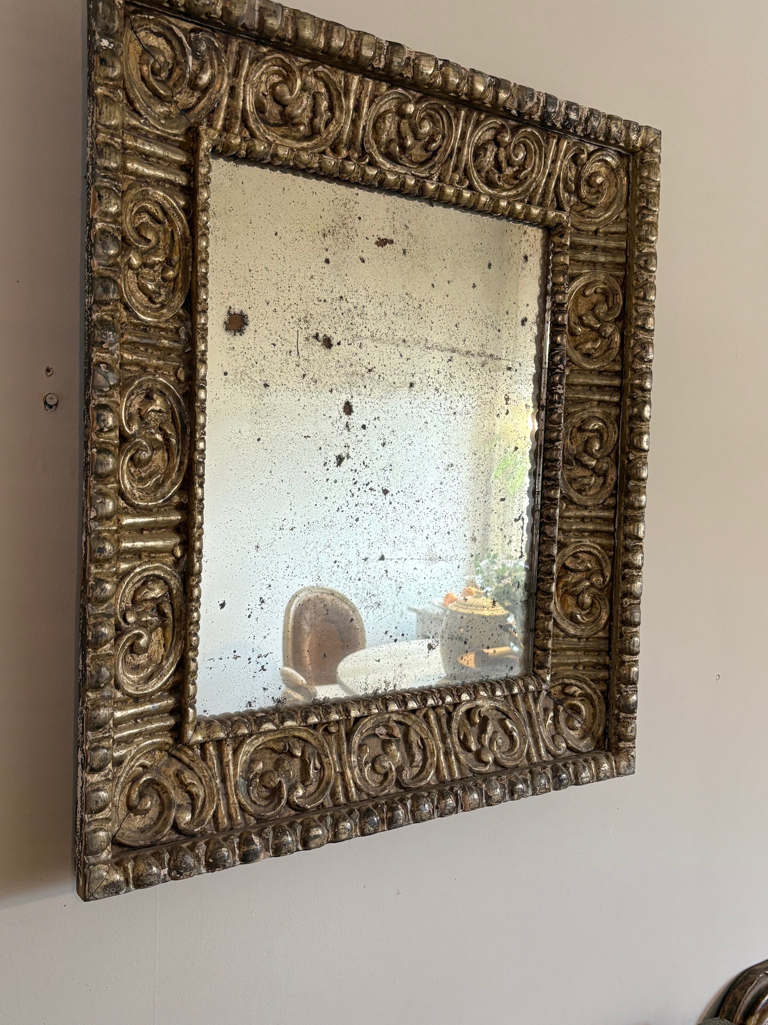 French antique mirror