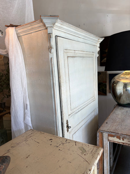 European painted armoire