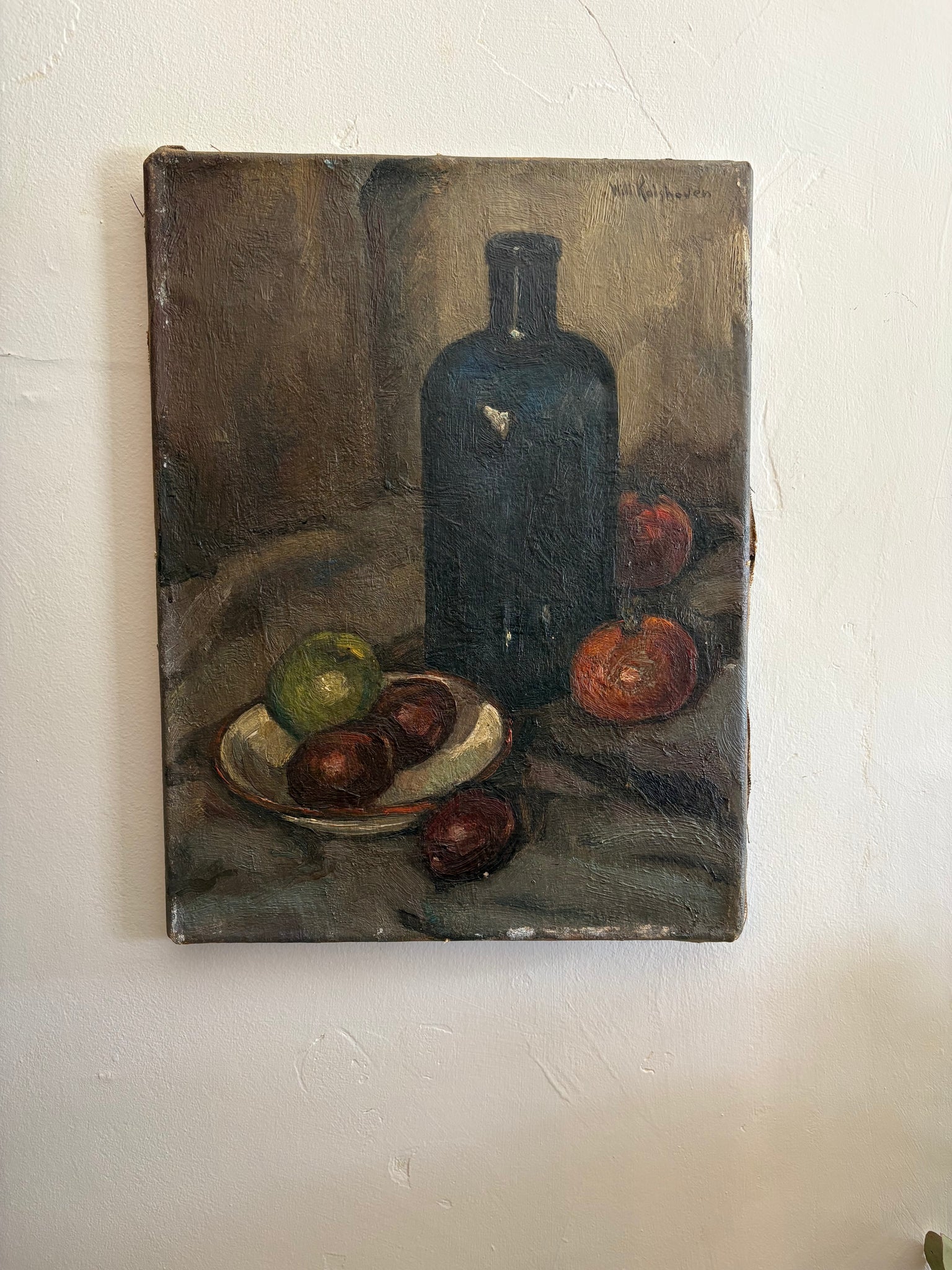 Still life oil painting