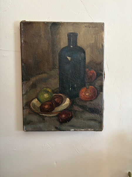 Still life oil painting