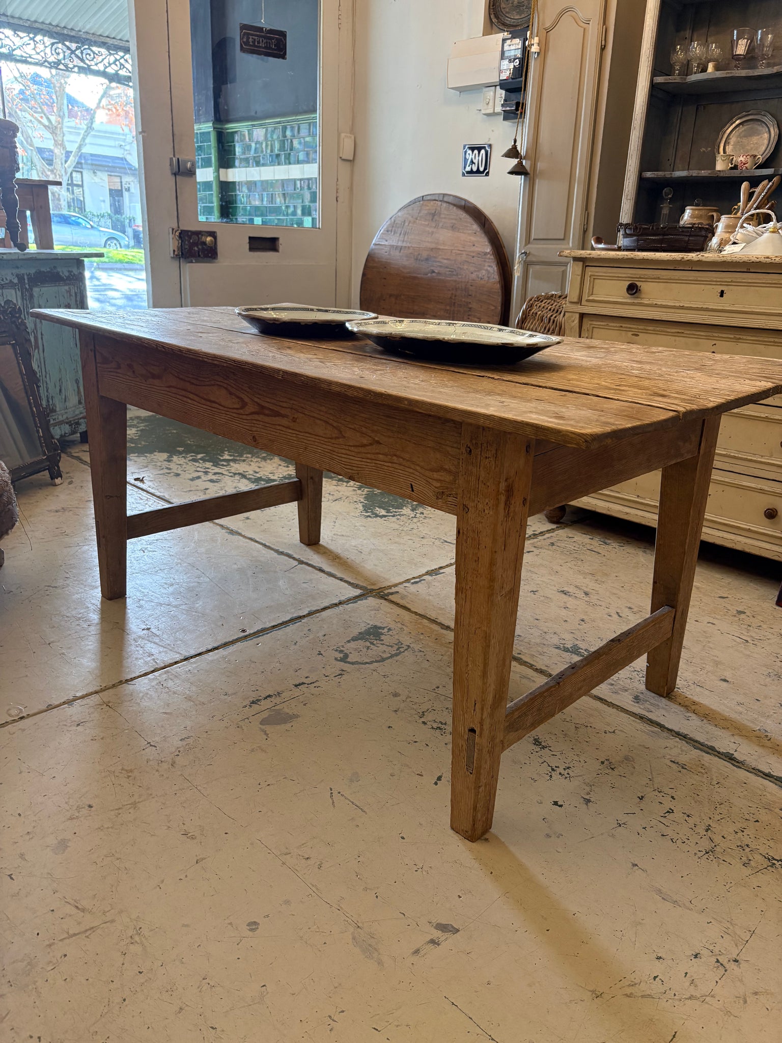Antique French Pine Table