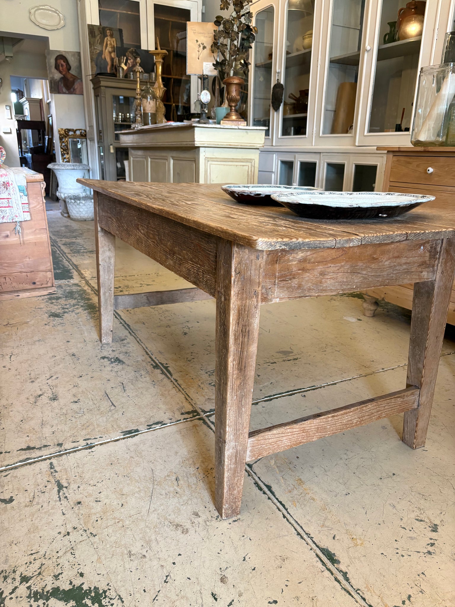 Antique French Pine Table