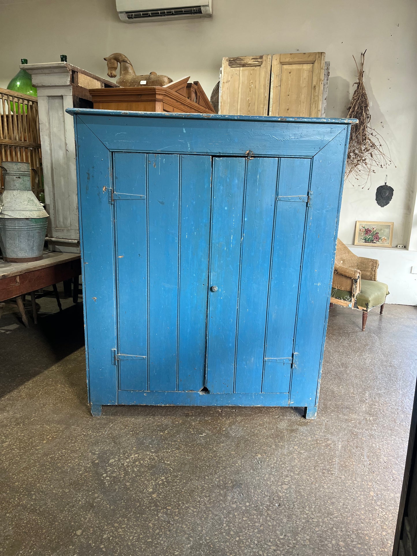 Blue cupboard