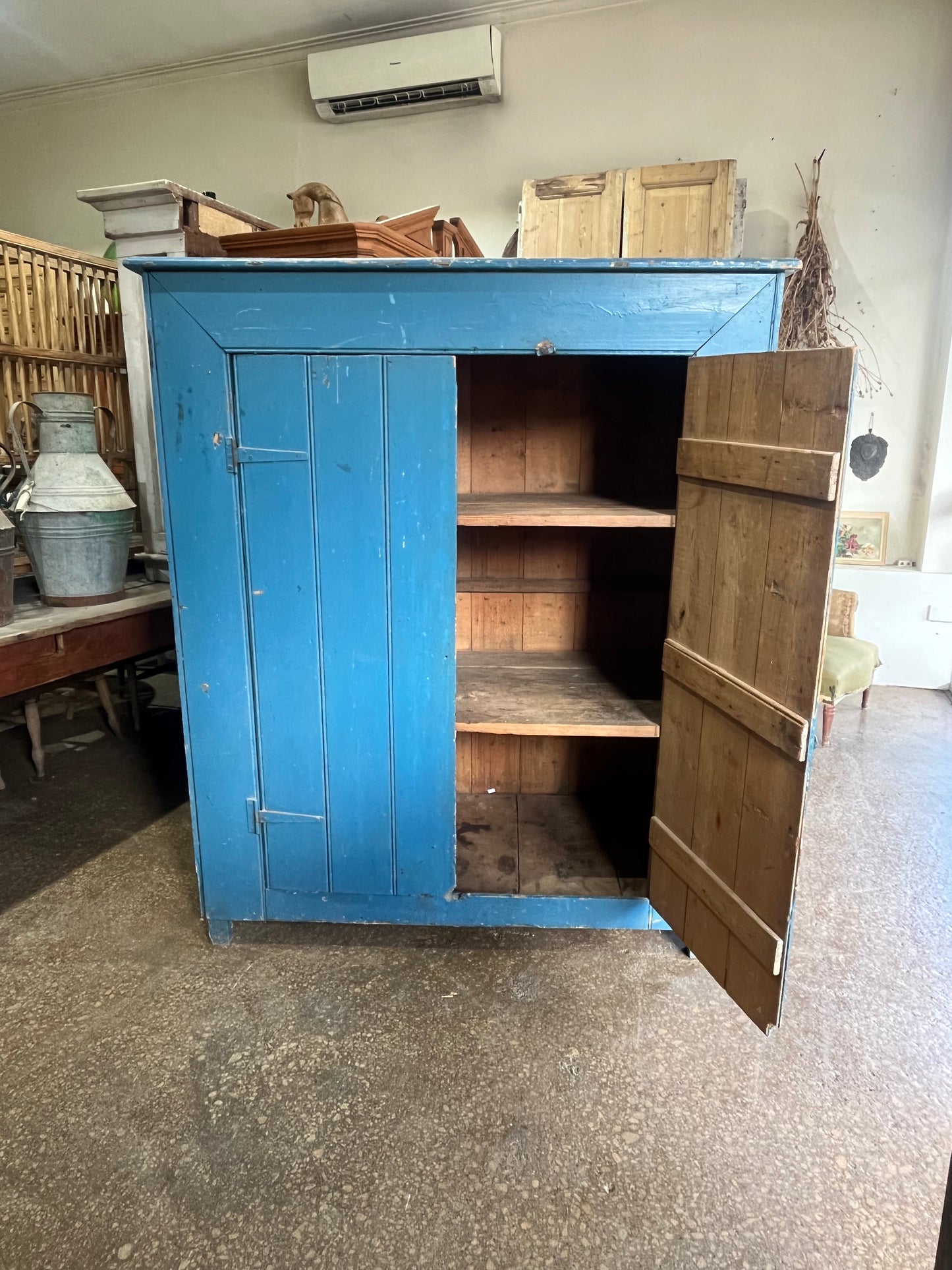 Blue cupboard