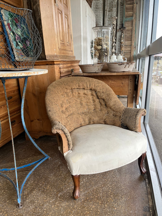 Antique French armchair
