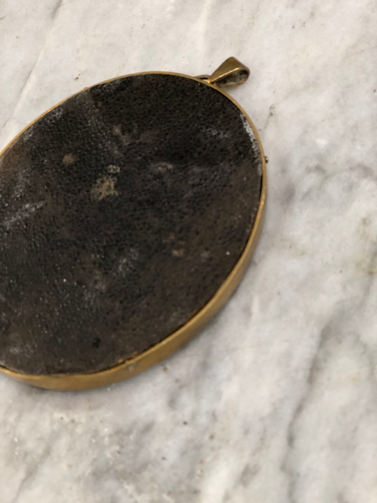 Georgian portrait pendant